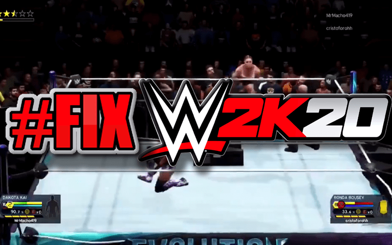 #FixWWE2K20 Trends As Major Glitches Are Found In WWE 2K20