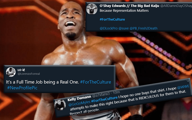 Jordan Myles Sparks Online Movement With #ForTheCulture After WWE Releases Racially Insensitive Merch