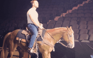 Hangman Page’s All Out Horse Dies