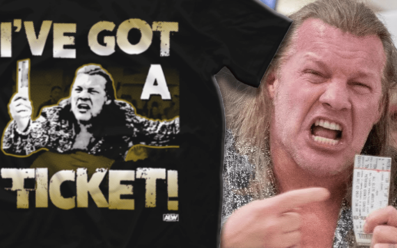 AEW Now Selling Chris Jericho ‘I’ve Got A Ticket’ Merch