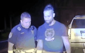 Watch New Footage Showing Jimmy Uso Swerving & DUI Arrest