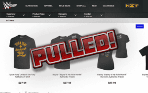WWE Pulls Racially Insensitive Merch From Official Shop
