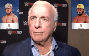 Ric Flair’s Priceless Reaction To Hulk Hogan & Sting Having Higher WWE 2K20 Ratings