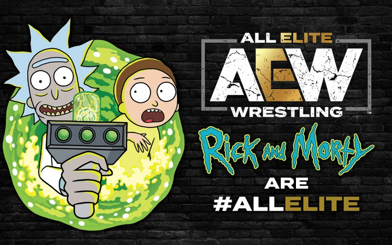 AEW Joining Forces With Rick And Morty