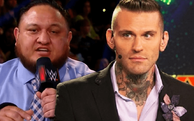 Corey Graves Drags Samoa Joe’s Suit On WWE RAW