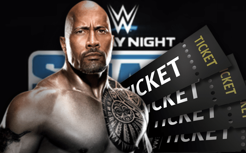 WWE SmackDown Tickets Skyrocket After The Rock Appearance Announcement