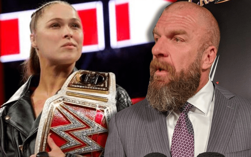 Triple H Says Ronda Rousey Is Coming Back To WWE
