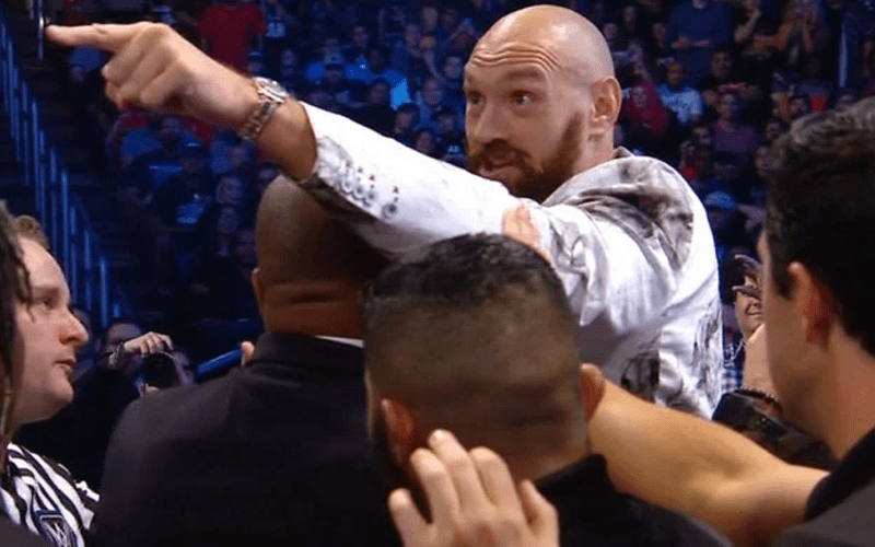 WWE’s Plans For Tyson Fury Revealed