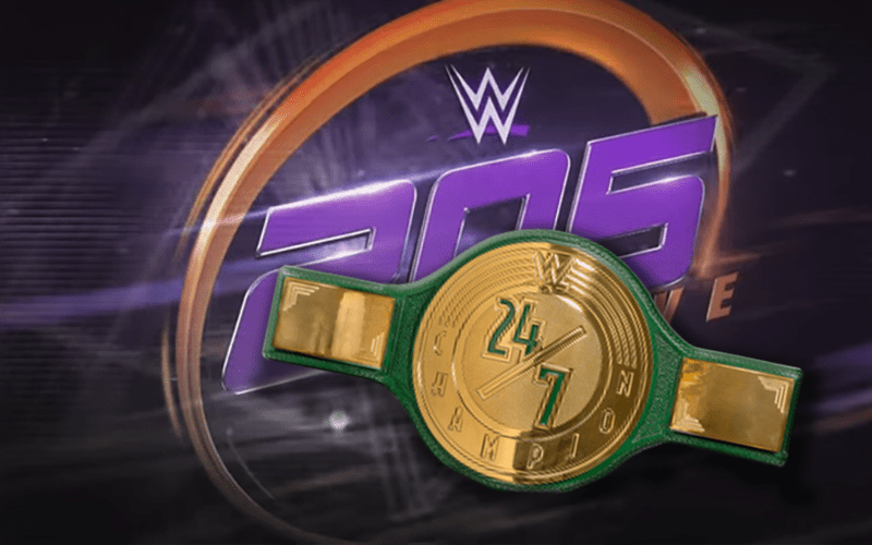 WWE 24/7 Title Defense Set For 205 Live
