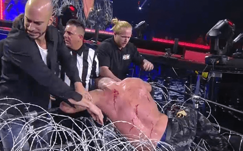 Former WCW Announcer Turns AEW Into Athletic Commission Over Claims Of Blading