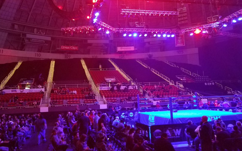AEW Dynamite Attendance Is Not What It Used To Be