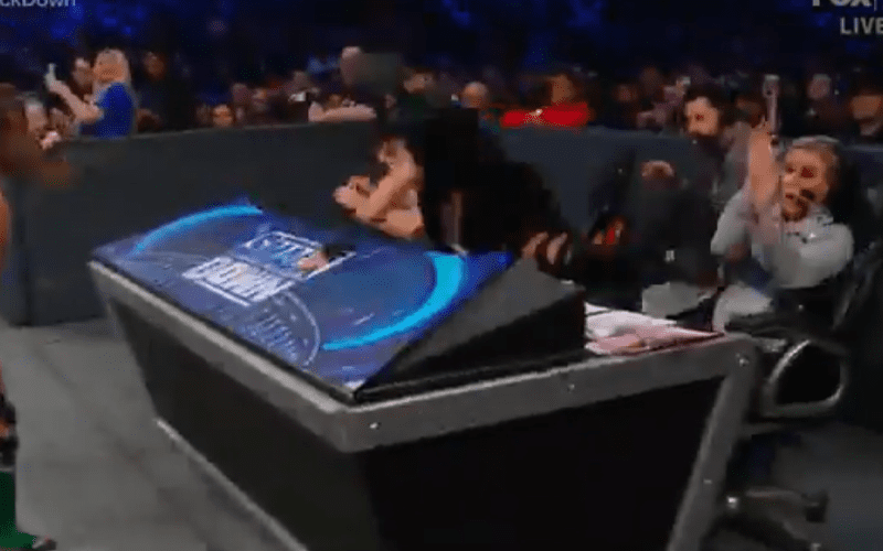 Renee Young Is ‘Never Doing Commentary Again’ After Getting Kicked In The Face On SmackDown
