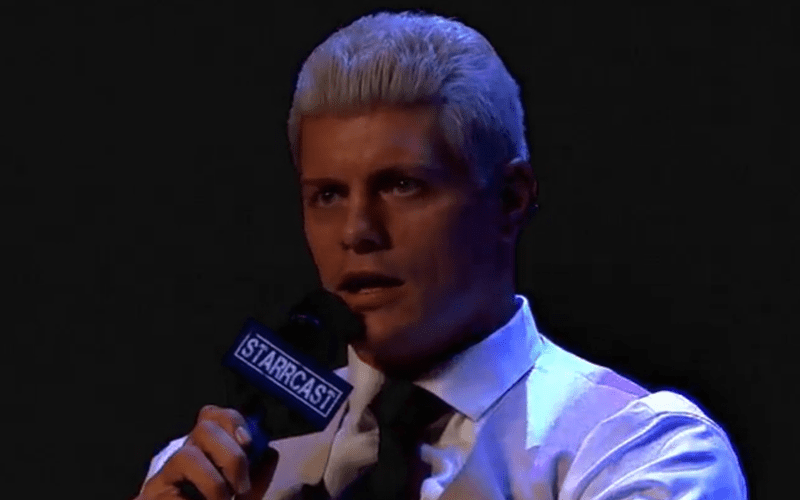 Cody Rhodes Reveals Why He Didn’t Want NXT Playing Backstage At AEW Dynamite