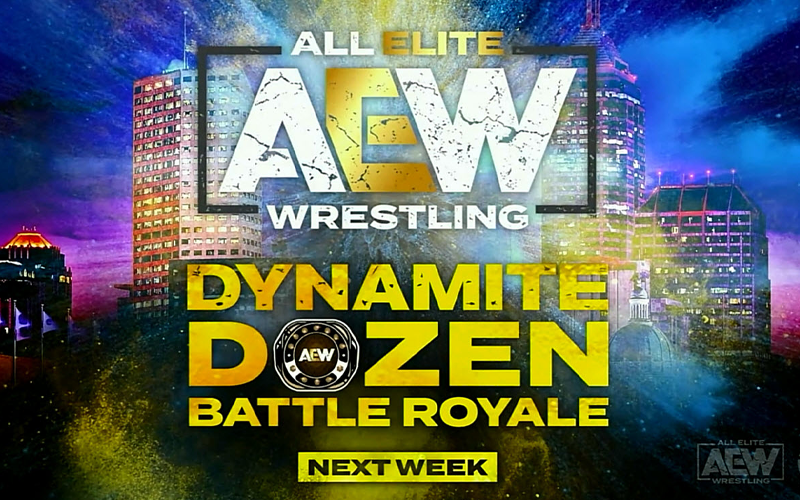 ‘Dynamite Dozen Battle Royal’ Announced For AEW Dynamite Next Week
