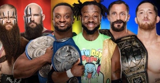 Betting Odds For The Undisputed Era vs The Viking Raiders vs The New Day At WWE Survivor Series Revealed