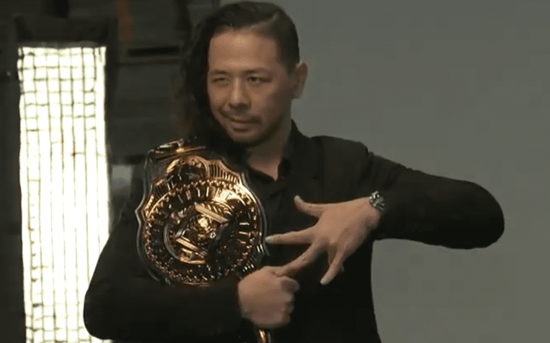 Watch Shinsuke Nakamura React To New WWE Intercontinental Title