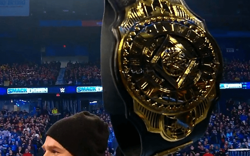New WWE Intercontinental Title Revealed On SmackDown