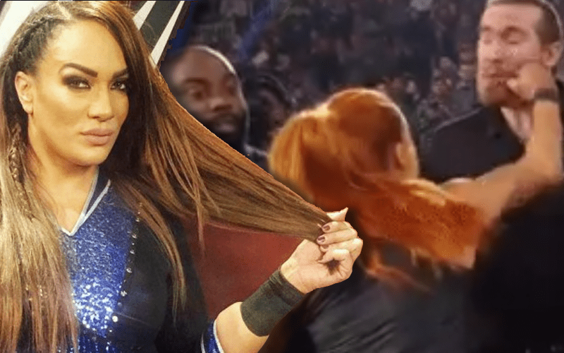 Nia Jax Reacts To Becky Lynch Punching Out Security Guard