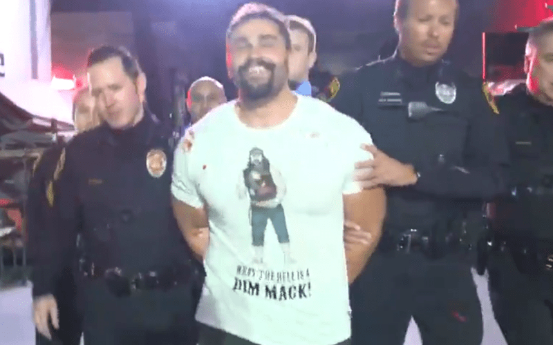 WATCH Rusev’s Hilarious Banter With Cops After Arrest On WWE RAW