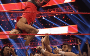 WATCH Ricochet Hit Big Dive After WWE RAW
