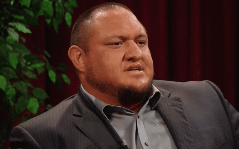 Samoa Joe Spotted Backstage At WWE NXT