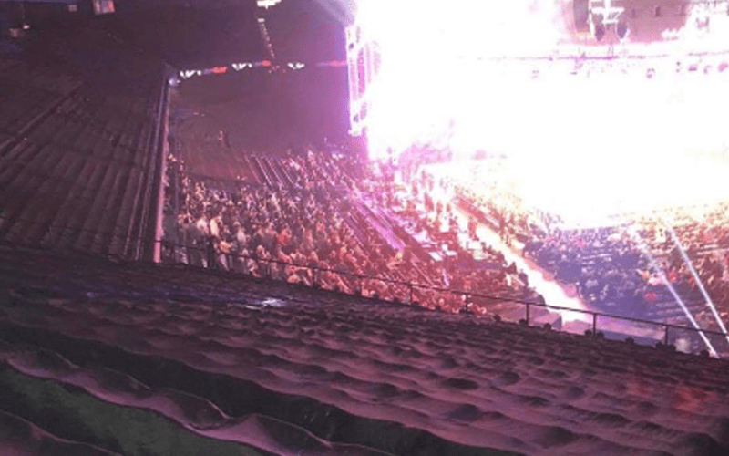 WWE Breaks Out The Tarps Due To Poor Attendance During RAW This Week