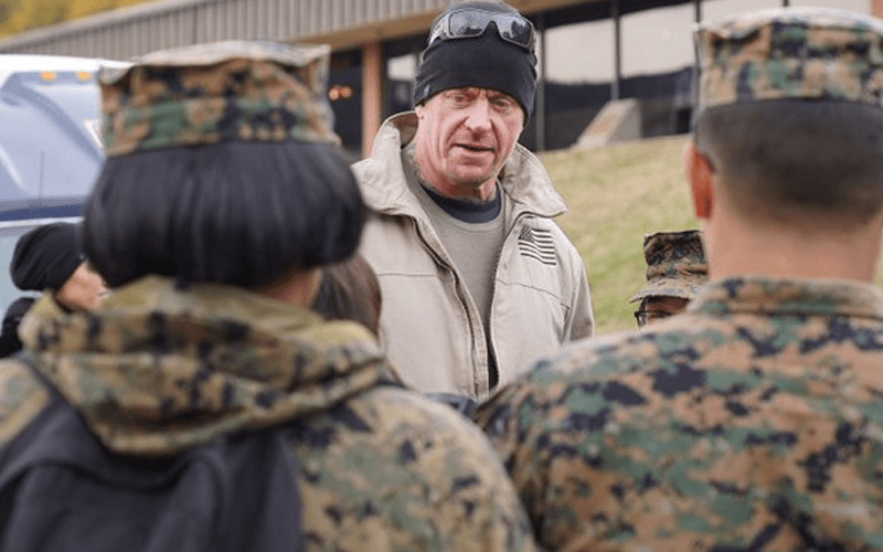 The Undertaker & Michelle McCool Spent Veteran’s Day With Military