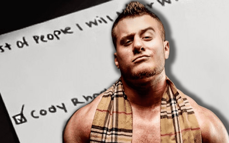 MJF Sends Cryptic Message To Cody Rhodes