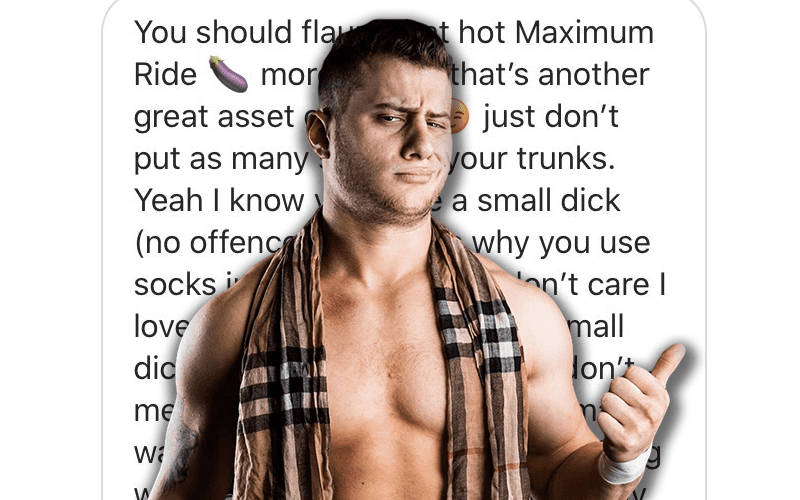 MJF Puts Hater On Blast By Exposing DM’s Talking About His ‘Maximum Ride’