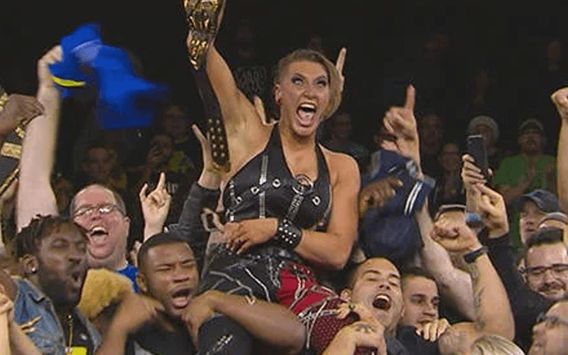Rhea Ripley Was ‘Absolutely Terrified’ During Celebration After NXT Women’s Title Win