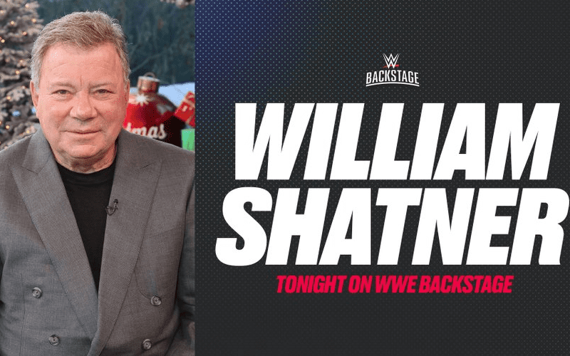 William Shatner Confirmed For WWE Backstage