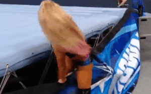 Alexa Bliss Jokes About Crotching Herself On Ring Apron During WWE SmackDown