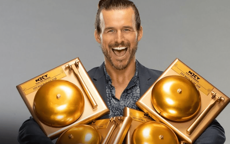 Adam Cole Celebrates ANOTHER Wrestler Of The Year Award