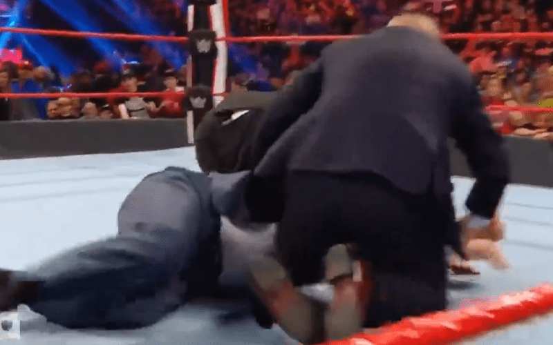 WATCH Bobby Lashley & Lana’s Reverend Attacked By Security During WWE RAW