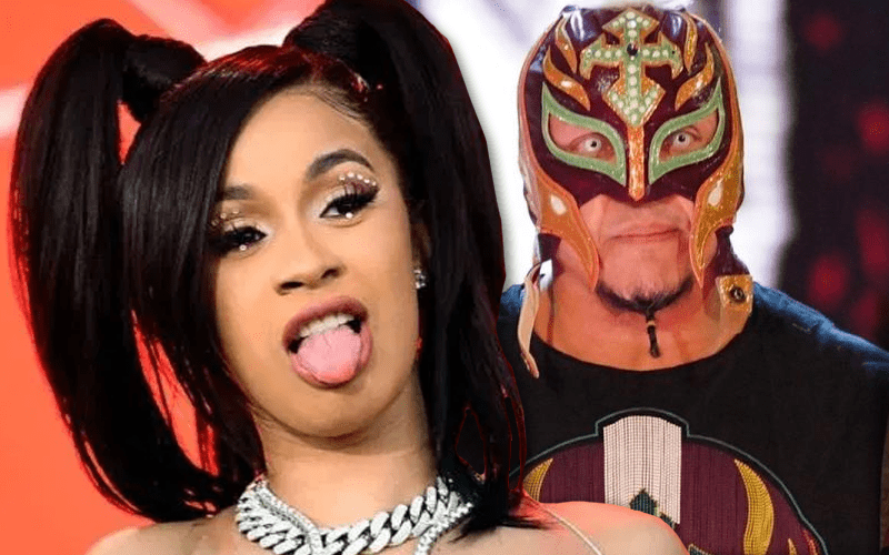 Cardi B Sends Shout Out To Rey Mysterio
