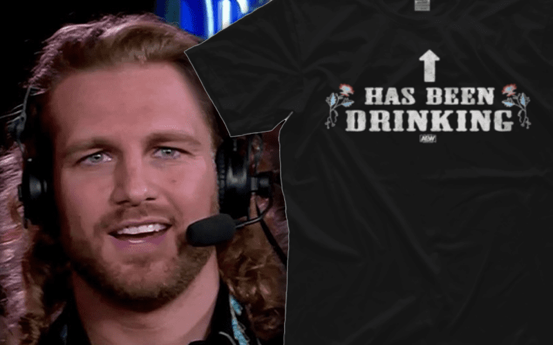 AEW Selling ‘Has Been Drinking’ Shirt For Adam Hangman Page