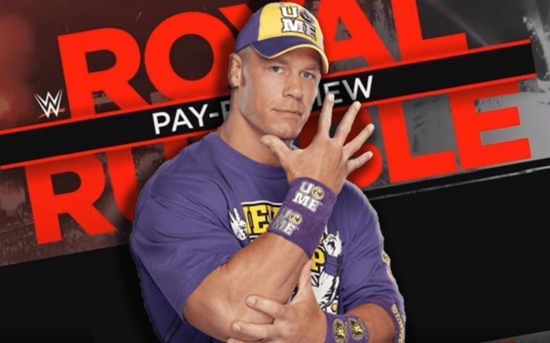John Cena’s Name ‘Mentioned Internally’ Before WWE Royal Rumble
