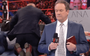 Why WWE Staged Security Tackling Lana & Bobby Lashley’s Reverend On WWE RAW