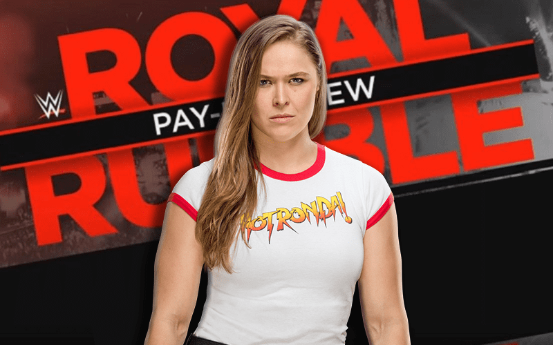 Ronda Rousey Not Planned For WWE Royal Rumble