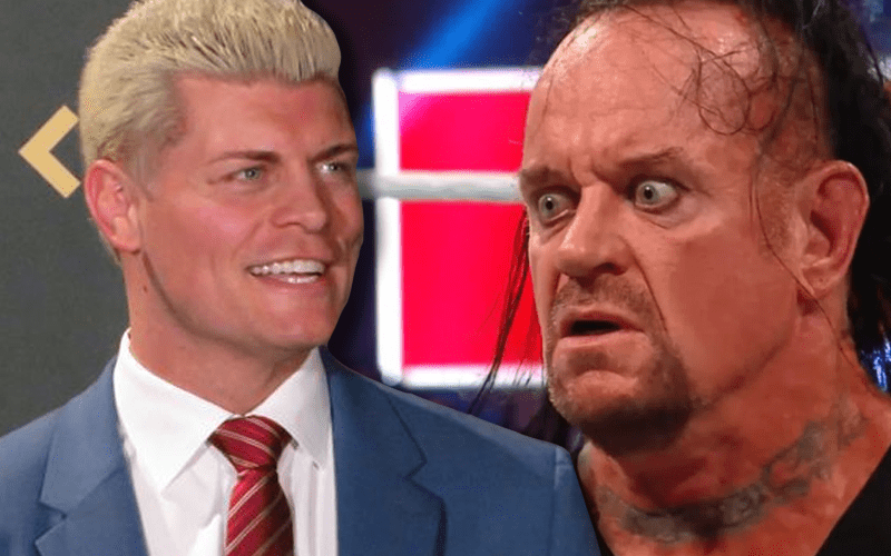 Cody Rhodes On Working With The Undertaker In WWE Royal Rumble Match