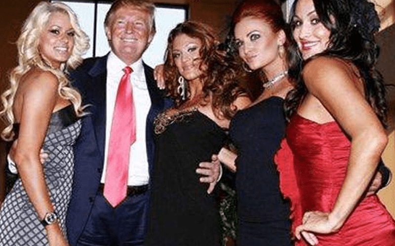 Former WWE Diva Accuses Donald Trump Of ‘Forcefully’ Grabbing Her