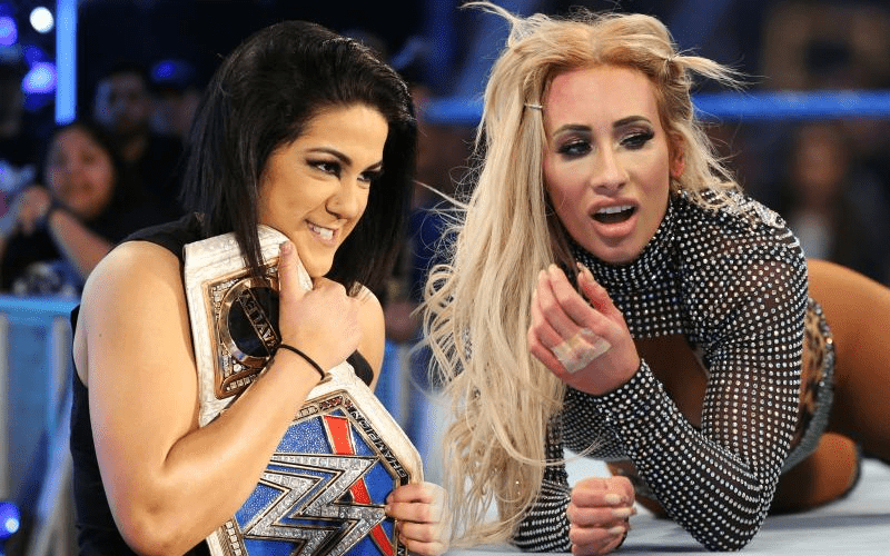 Carmella Talks Bayley Jumping Her After WWE SmackDown