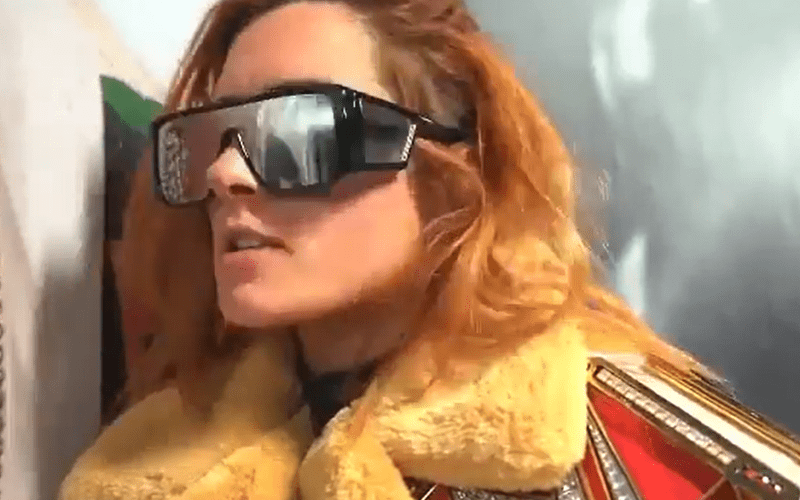 Becky Lynch Talks Taking A Risk By Defending Her Title On WWE RAW