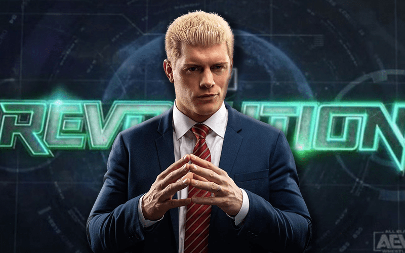 Cody Rhodes Getting Very Special Entrance At AEW Revolution