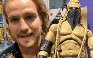 Hangman Page Already Having Fun With His First AEW Action Figure