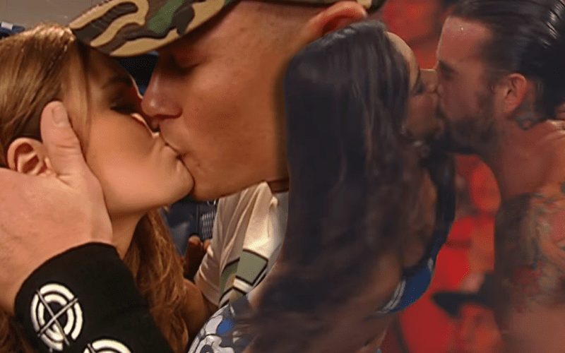 WWE Releases Video Of 100 Superstar Kisses