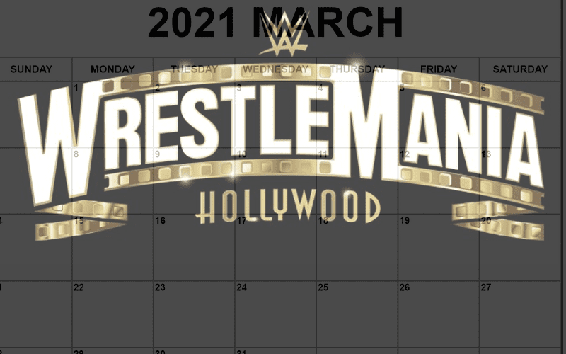 Why WWE Moved WrestleMania 37 To March Next Year