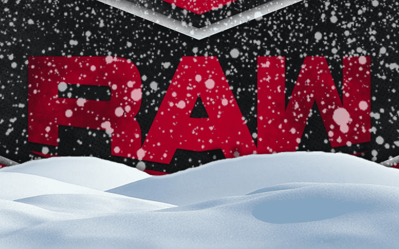 WWE RAW Could Be Affected By Heavy Snowfall This Week
