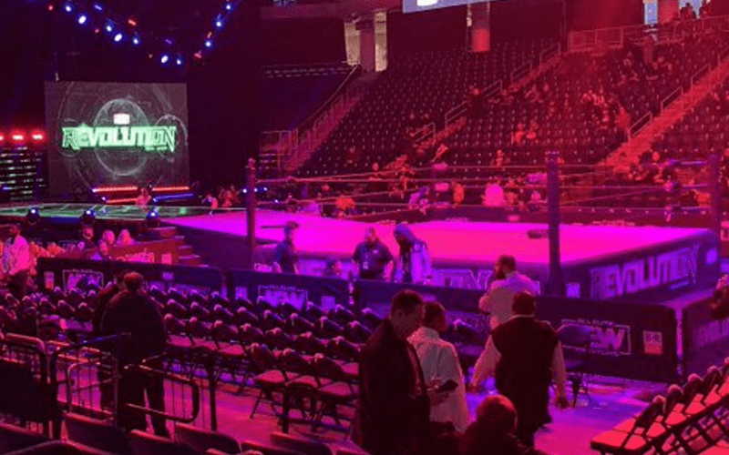 First Look At AEW Revolution Stage