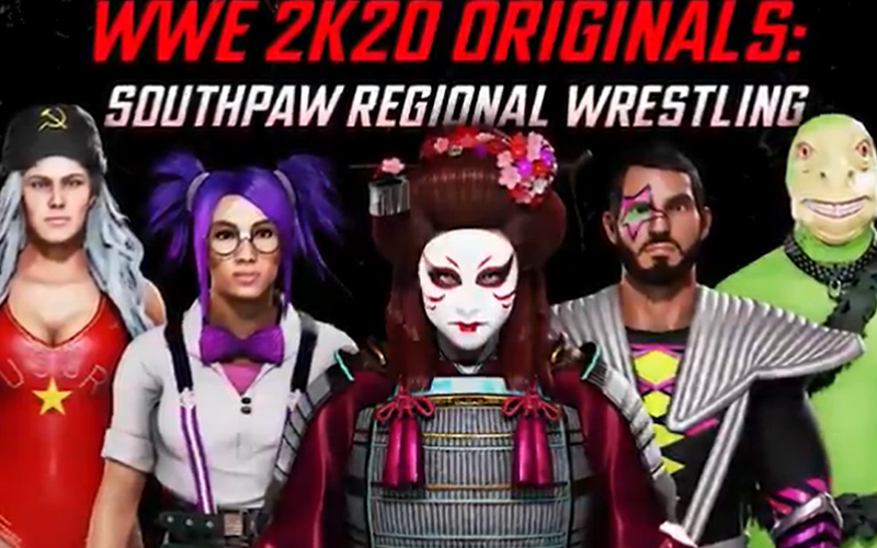 WWE 2K20 Rolls Out Southpaw Regional Wrestling DLC
